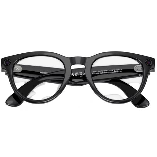 Умные очки Ray-Ban Meta* Headliner Gen 2 Shiny Black, Фотохромные линзы Graphite Green Transitions (RW4013), размер L